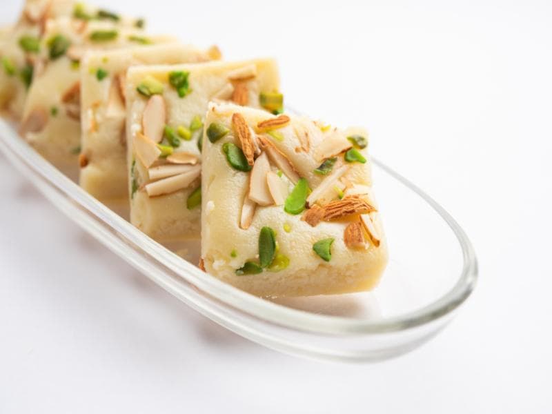 Milk barfi 